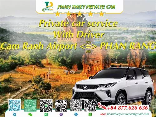 Private Car From Cam Ranh <=> Phan Rang (private car with driver)